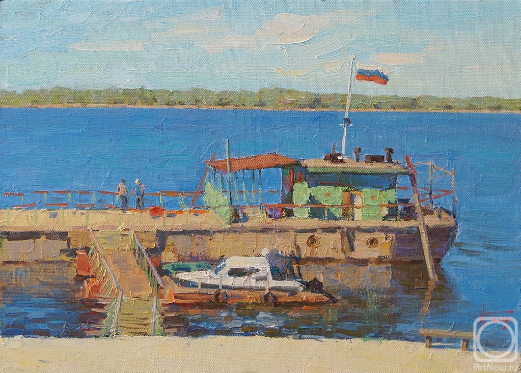 Panov Igor. The Volga Wharf