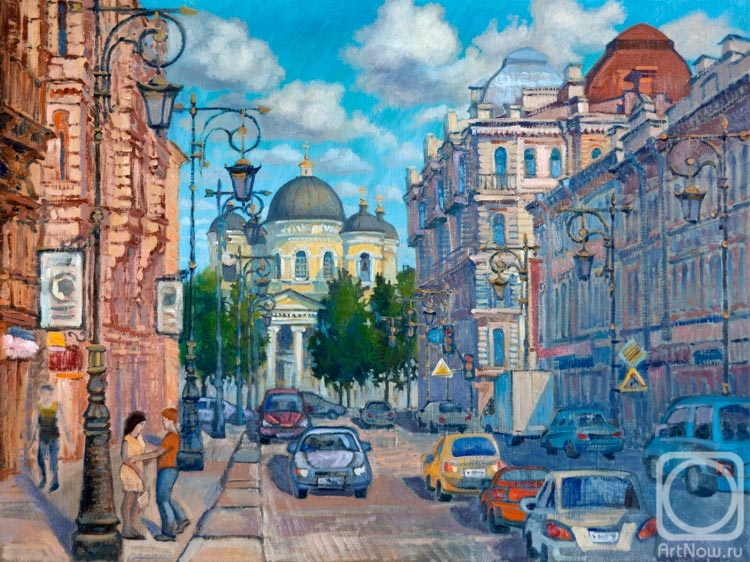 Zavyalova (Pyatakova) Natalia. Pestelya Street