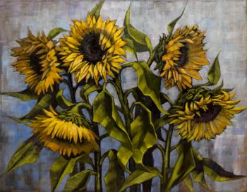 Sunflowers. Zavyalova (Pyatakova) Natalia