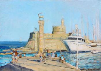 Mandraki Bay, October Day