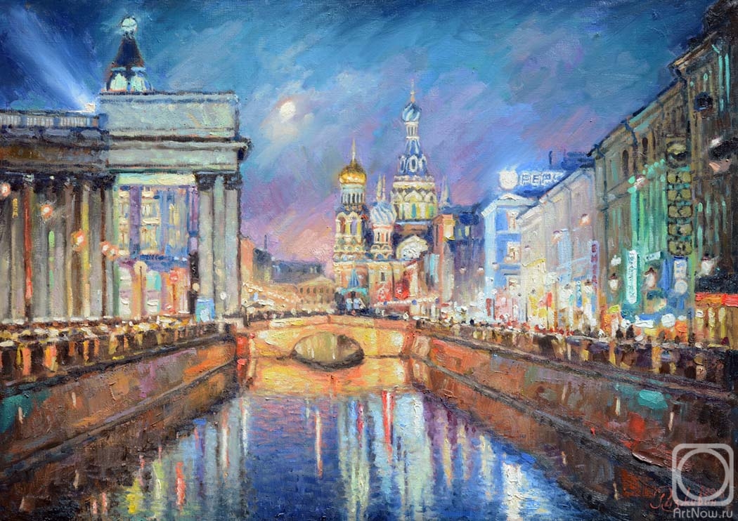 Razzhivin Igor. Evening Blues of Petersburg
