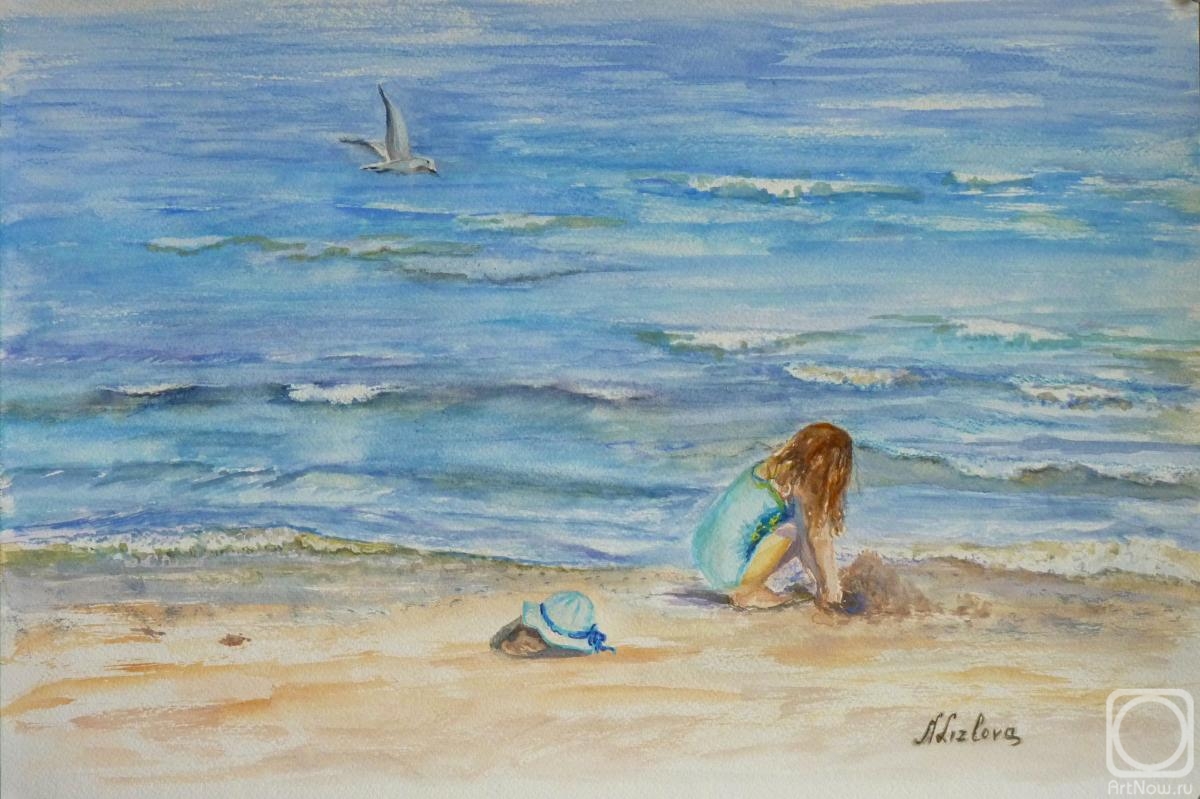 Lizlova Natalija. The Girl and the Sea