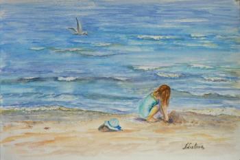 The Girl and the Sea. Lizlova Natalija