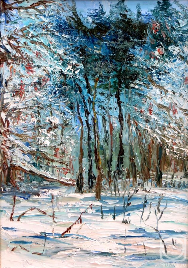 Tselobanova Elena. Winter Forest