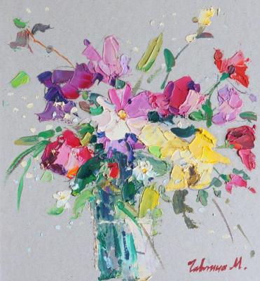 Wildflowers (Oil Painting As A Gift To Mom). Gavlina Mariya