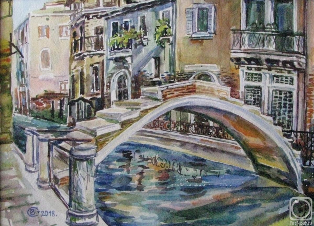 Semenova Vera. Venice - foot-bridge