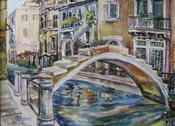 Venice - foot-bridge. Semenova Vera