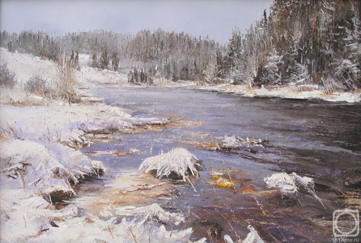 Popov Alexander. Karelia, the river Shuya