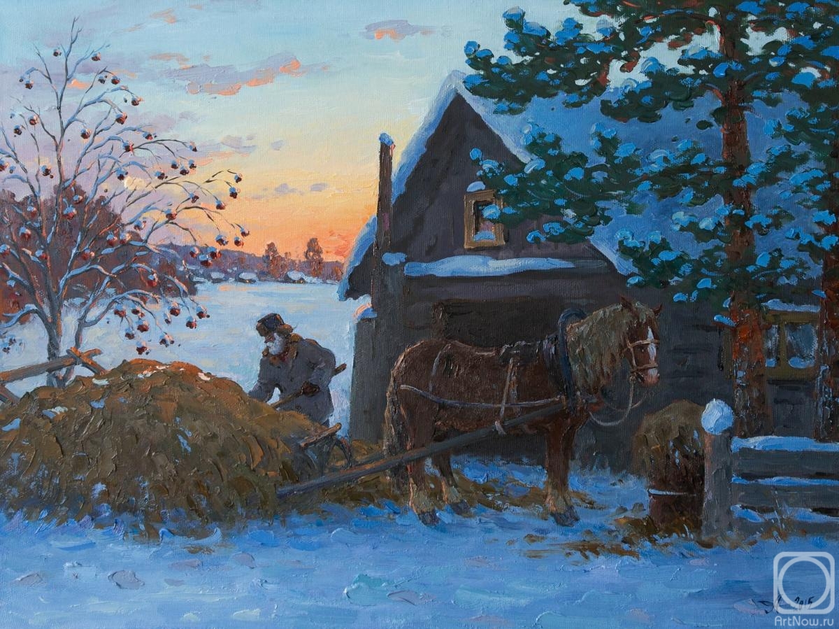 Alexandrovsky Alexander. Winter cares