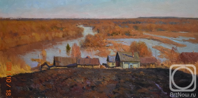 Gololobov Evgenij. Spring. Hopra River flood