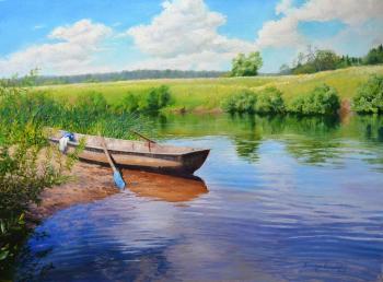 The middle of summer. Ugra (The River Ugra). Antonyuk Tamara