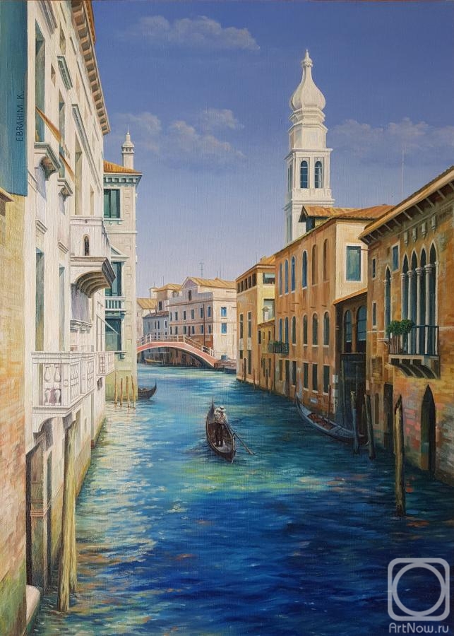 Kurbanov Ebrahim. Venice. Canal
