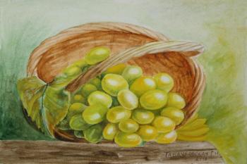 Grapes in the basket (The Bunch). Kudryashov Galina