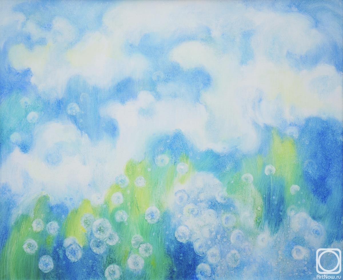 Polikarpova Olga. In Clouds