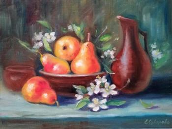 Scent of pears (Clay Pitcher). Suvorova Ekaterina