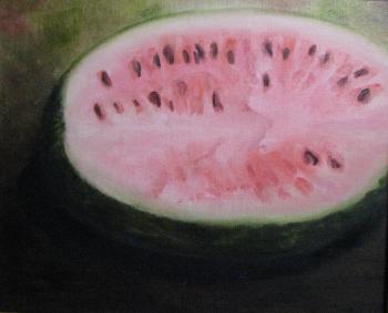 Painting Watermelon. Fomina Lyudmila