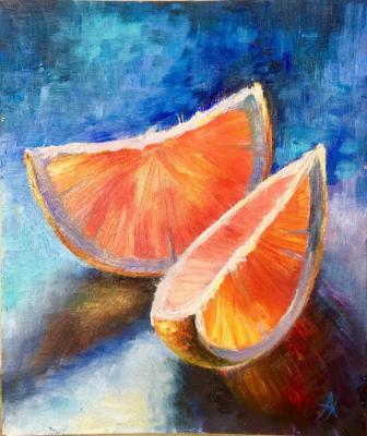 Orange or grapefruit. Kharitinova Angel
