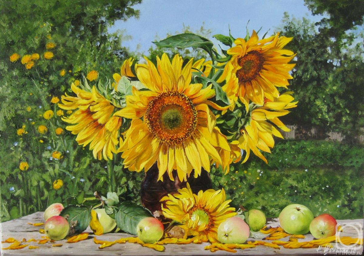 Shaykina Natalia. Sunflowers