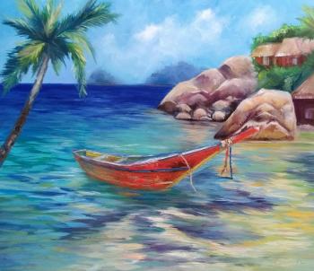 Serenity (Painting Tropical Landscape). Suvorova Ekaterina
