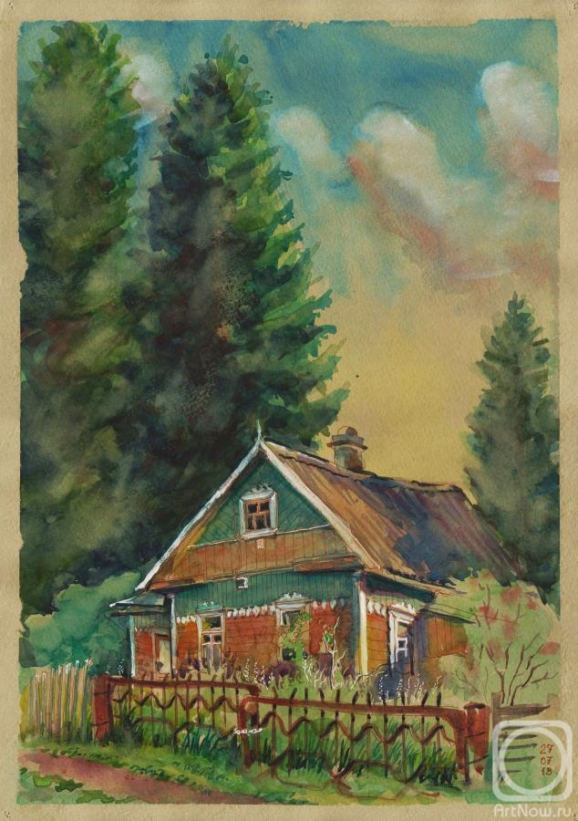 Pastushenko Andrei. Abandoned cottage