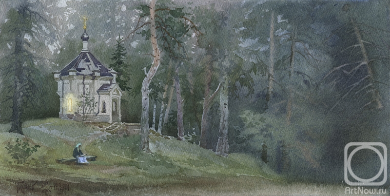 Pugachev Pavel. Silence. Chapel of the Suffering of the Cross. Valaam Island