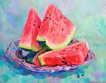 Sweet watermelon. Dobrodeev Vadim