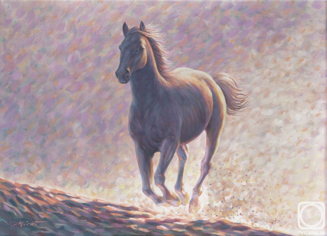 Urazayev Mirat. Morning Horse