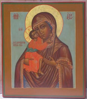 Virgin Mary Fedorovskaya (in salary) ( ). Shurshakov Igor