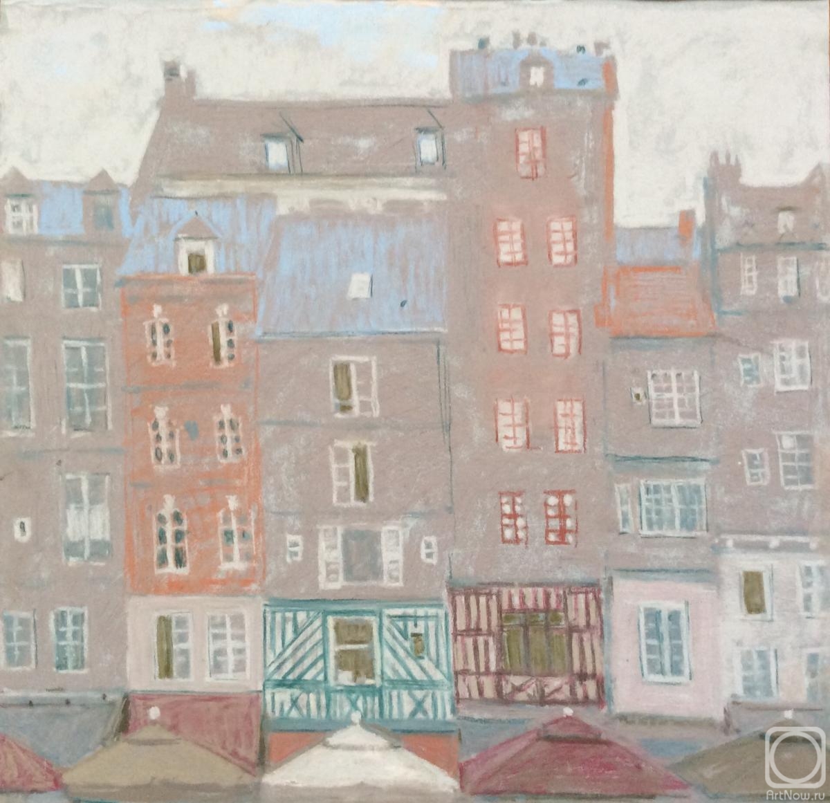 Lapygina Anna. The Roofs Of Honfleur
