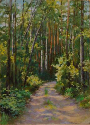Картина «В Белорусском лесу»