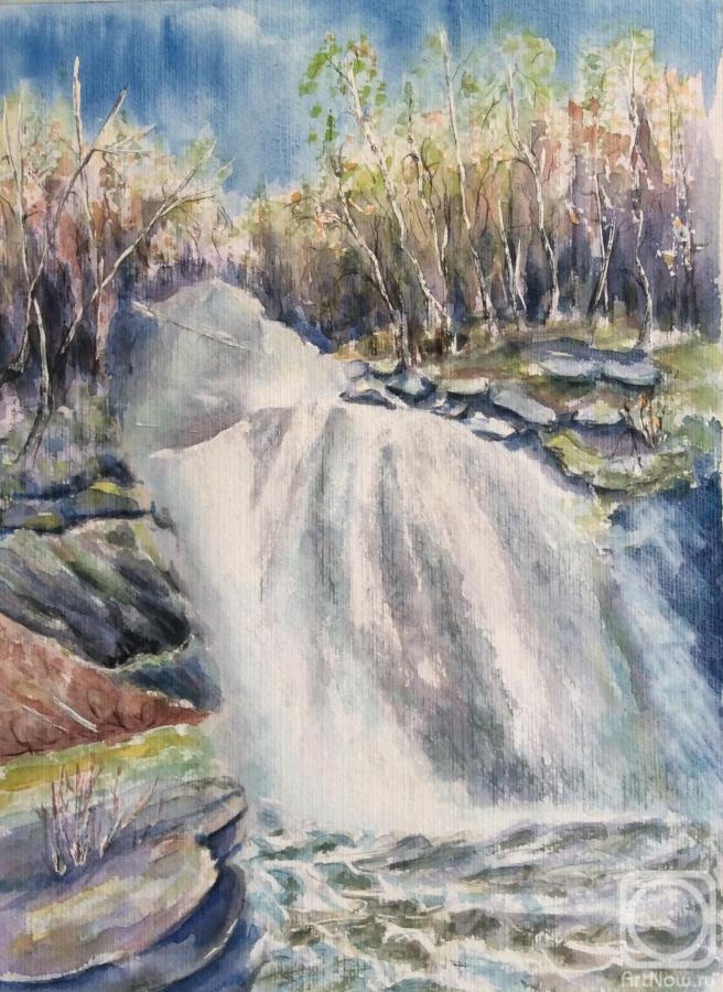 Bleka Oxana. Waterfall