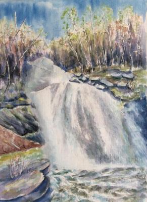 Waterfall. Bleka Oxana