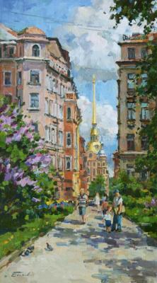 May on the Petrograd side