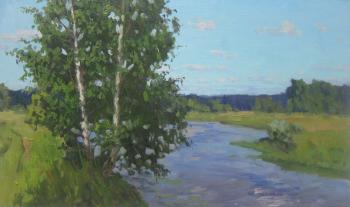 The Klyazma river (etude). Chertov Sergey
