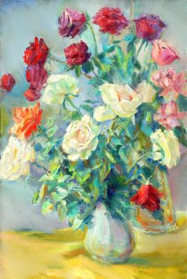 Roses. July morning. Mirgorod Irina