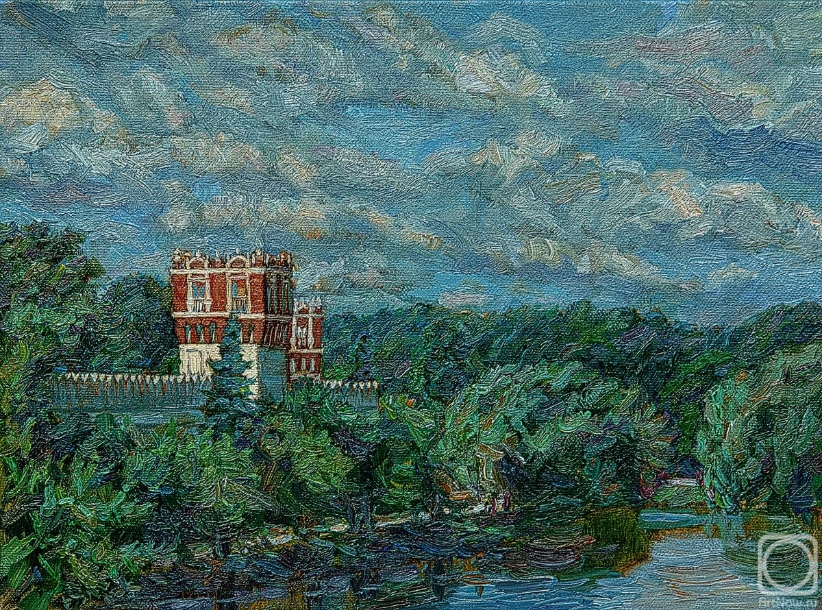 Meshkov Valery. Novodevichy convent in the afternoon
