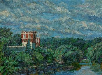 Novodevichy convent in the afternoon. Meshkov Valery