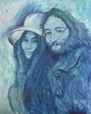 John and Yoko (Ono). Ixygon Sergei
