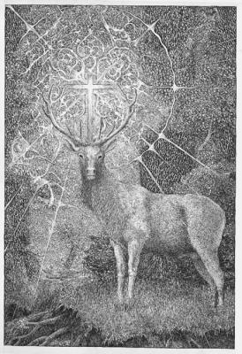 Poster "The Miracle of St. Eustathius Plakidas"