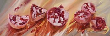 Ripe pomegranates