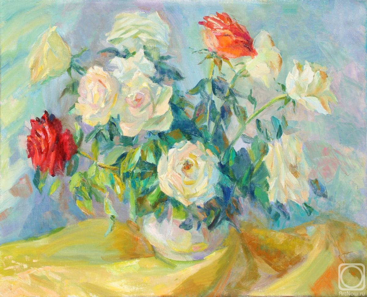 Mirgorod Irina. Roses. Smiling sun