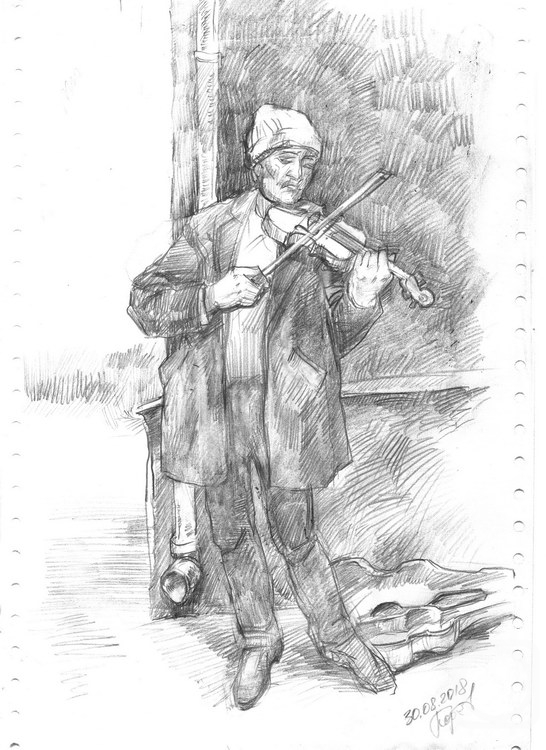 Korhov Yuriy. Violinist