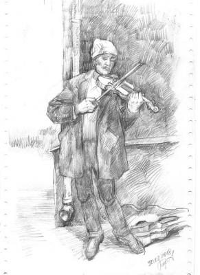 Violinist (Fiddler). Korhov Yuriy