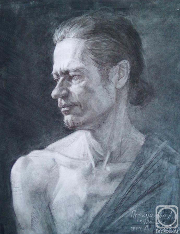 Prokusheva Anastasia. The portrait of a man