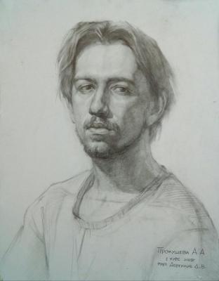 The portrait of a man. Prokusheva Anastasia