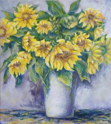 Sunflowers. Zhukov Alexey