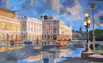 Theatre Square. After the Rain. Lapovok Vladimir