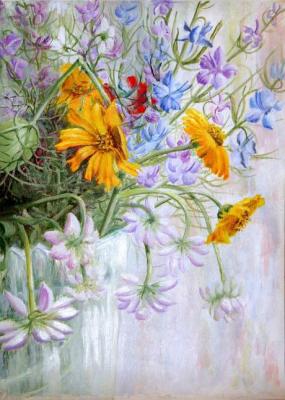 Flowers of June. Kudryashov Galina