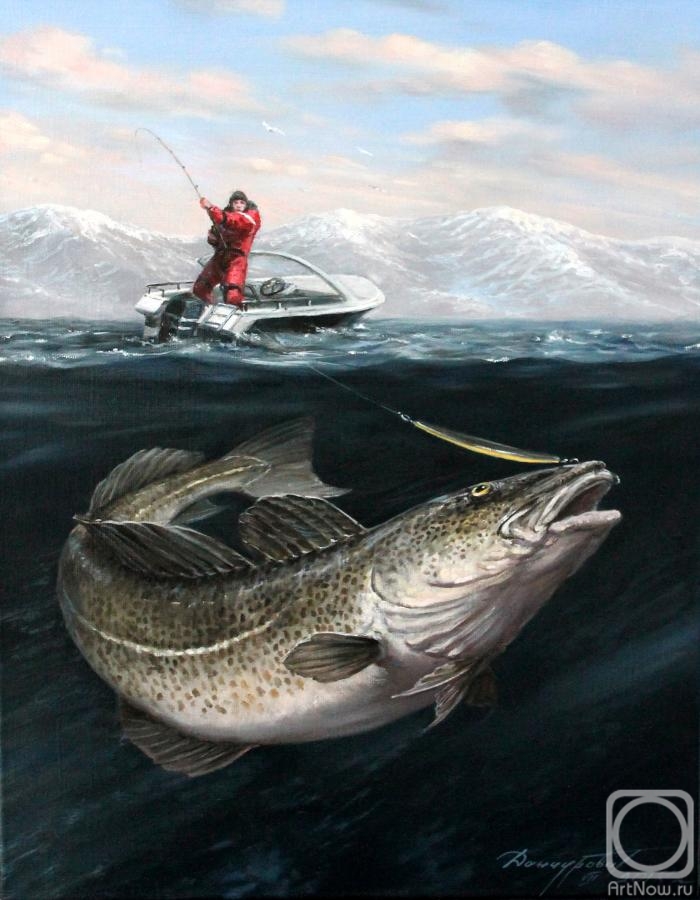 Danchurova Tatyana. Fishing in Norway