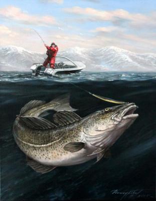 Danchurova Tatyana Ivanovna. Fishing in Norway